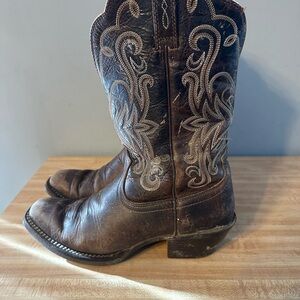 Ariat Brown Heeled Boots